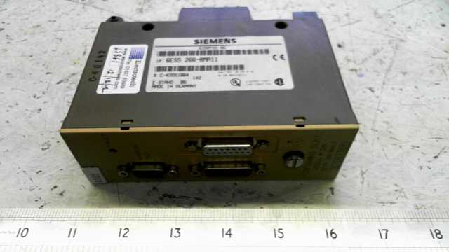 Siemens 6ES5266-MA11 Positioning Module