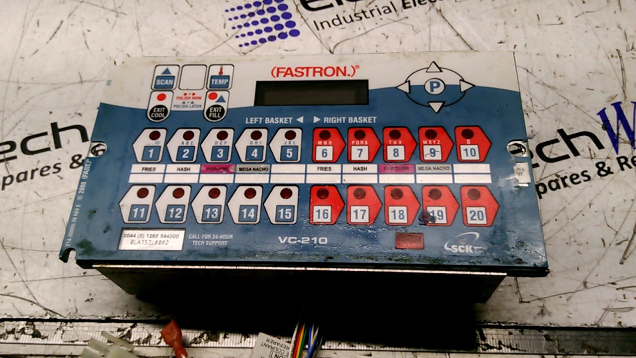 Fastron VC210 Control Panel