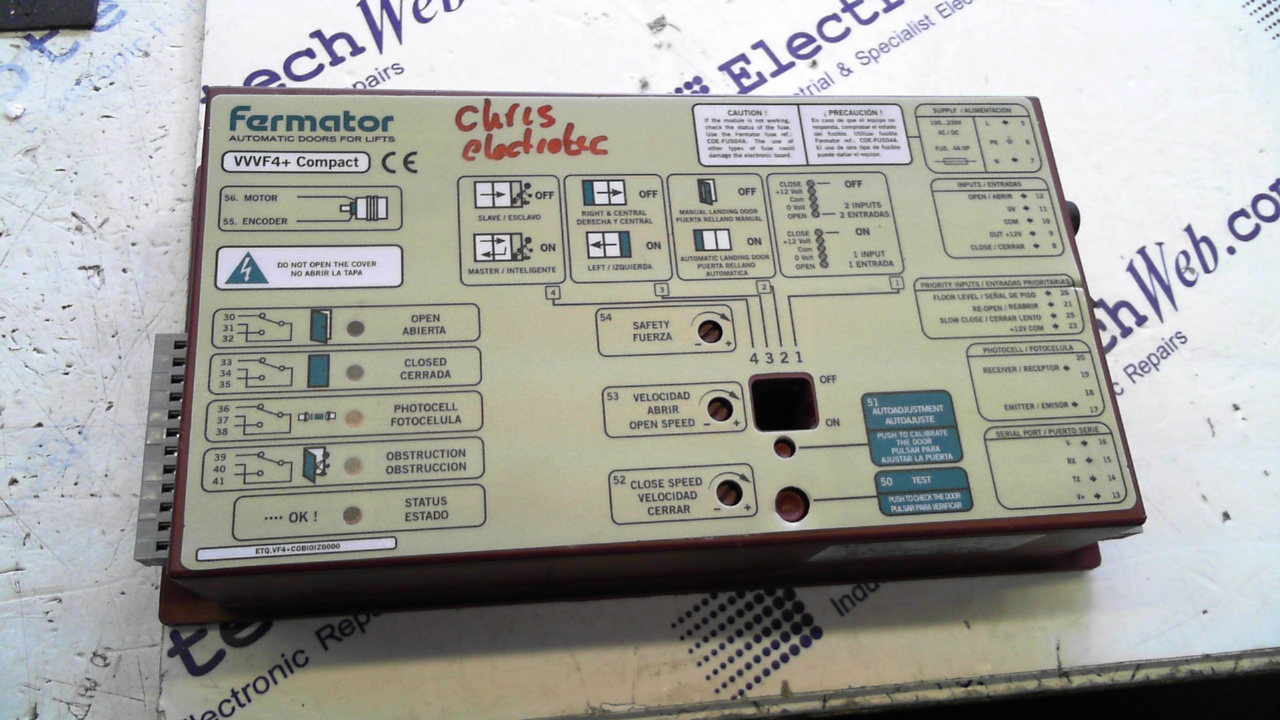 Fermator VVVF4 Door Controller