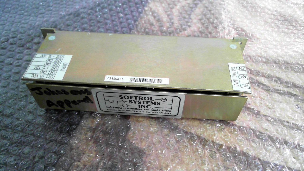 Softrol Systems SS102859 Power Pack
