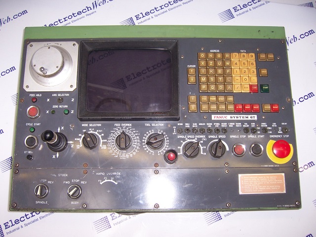 Fanuc System6T Control Panel