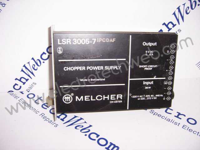 OEM LSR3005-7 IPCDAF PSU Power Supply Unit