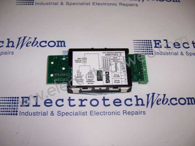OEM 24831523C Dot Matrix Morsetti Position Display