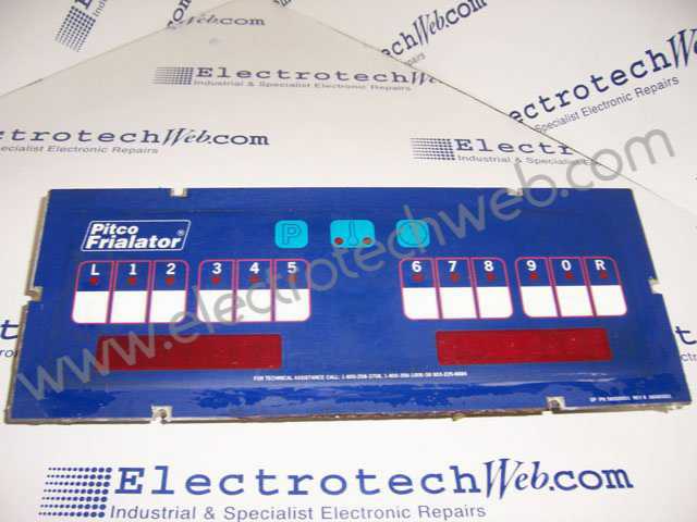 Pitco PP11014 Frialator Control