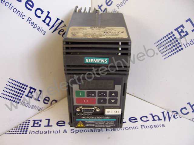 Siemens 6SE32136BA40 Drive 