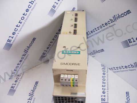 Siemens 6SC61107VA01 Simodrive E/R Module