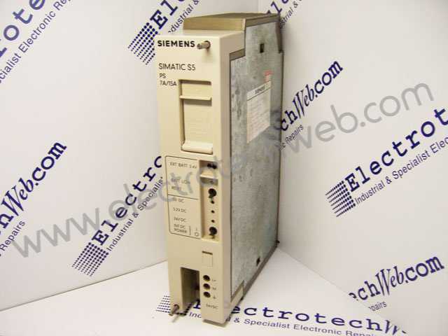 Siemens 6ES59517ND12 Power Supply