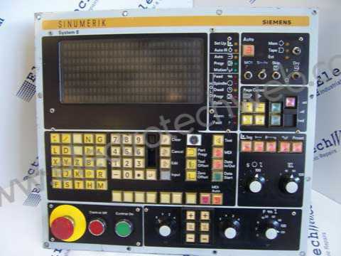 Siemens 548021900901 Sinumerik System 8