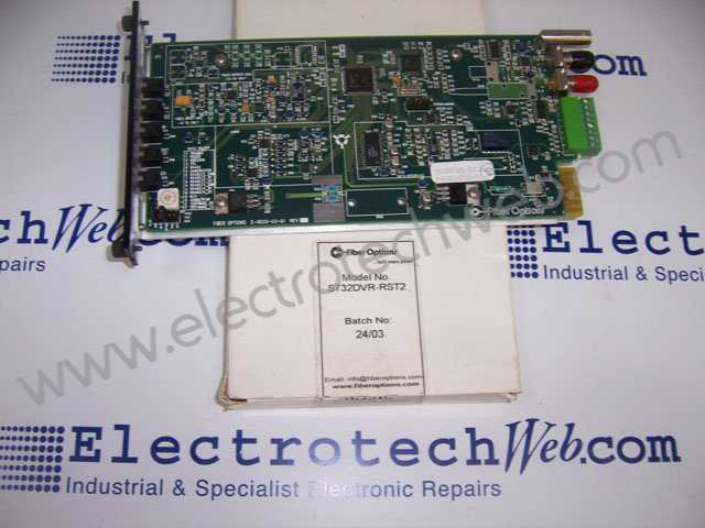 Fiber Option S732DVRRST2 Video and Two-Way Converter