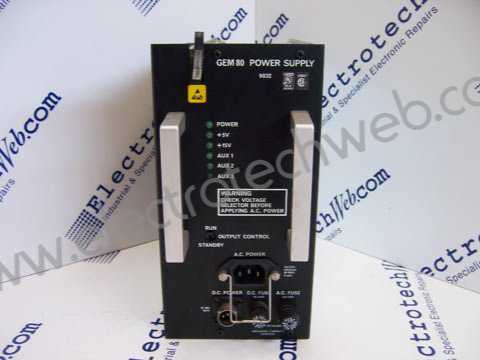 Cegelec 9032 Gem 80 Power Supply