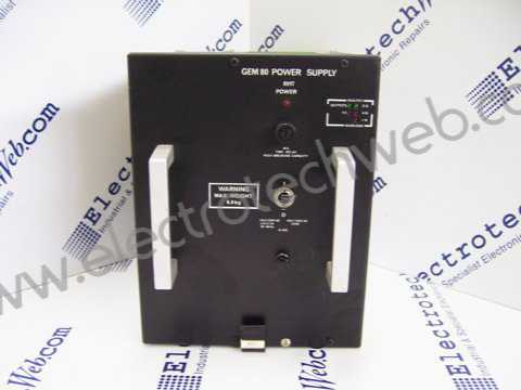 Cegelec 89174001 Gem 80, Power Supply