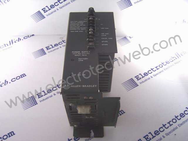 Allen Bradley 1771 Bulletin Power Supply
