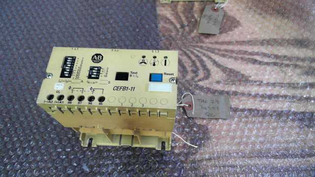 Allen Bradley CEFB1-11 Overload Relay