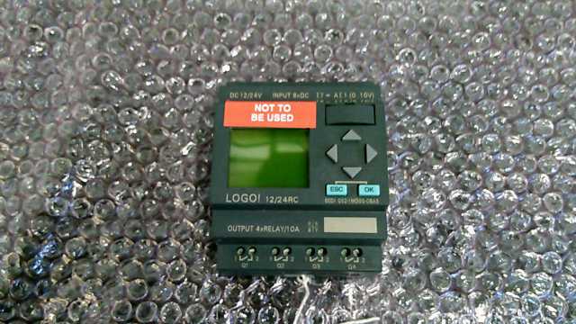 Siemens 6ED1 052-1MD00-0BA5 Logic Module