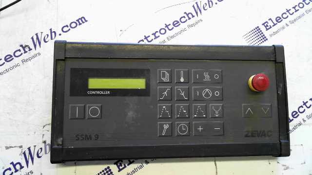 Zevac SSM9 Control Panel