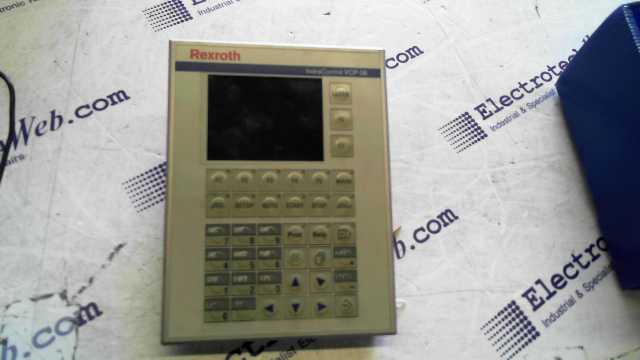 Rexroth VCP08.2DTN-003-PB-NN-PW Control Panel