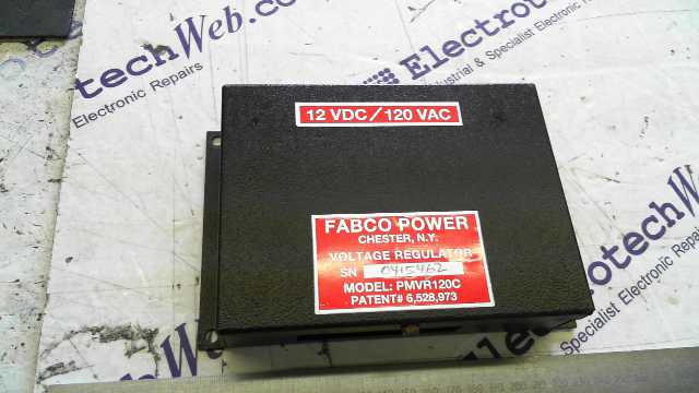 Fabco Power PMVR120C Voltage Regulator