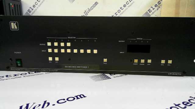 kramer 8x4 RGBHV Balanced Audio Matrix Switcher