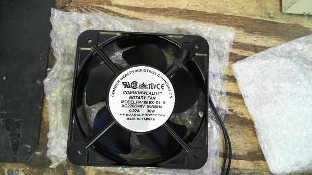 Commonwealth FP-108EX-S1-B Cooling Fan