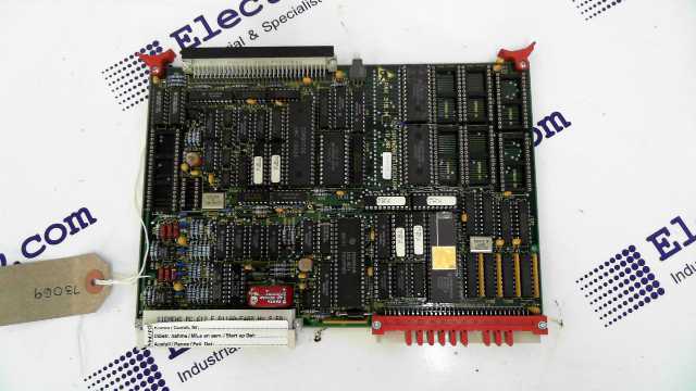 Siemens 612 F B1100-F4 HX 2 E0 Control Board