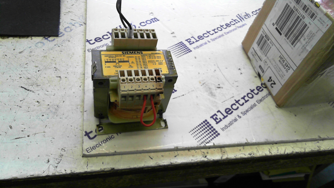 Siemens 4AM3841-8AC40-0C Single Phase Transformer