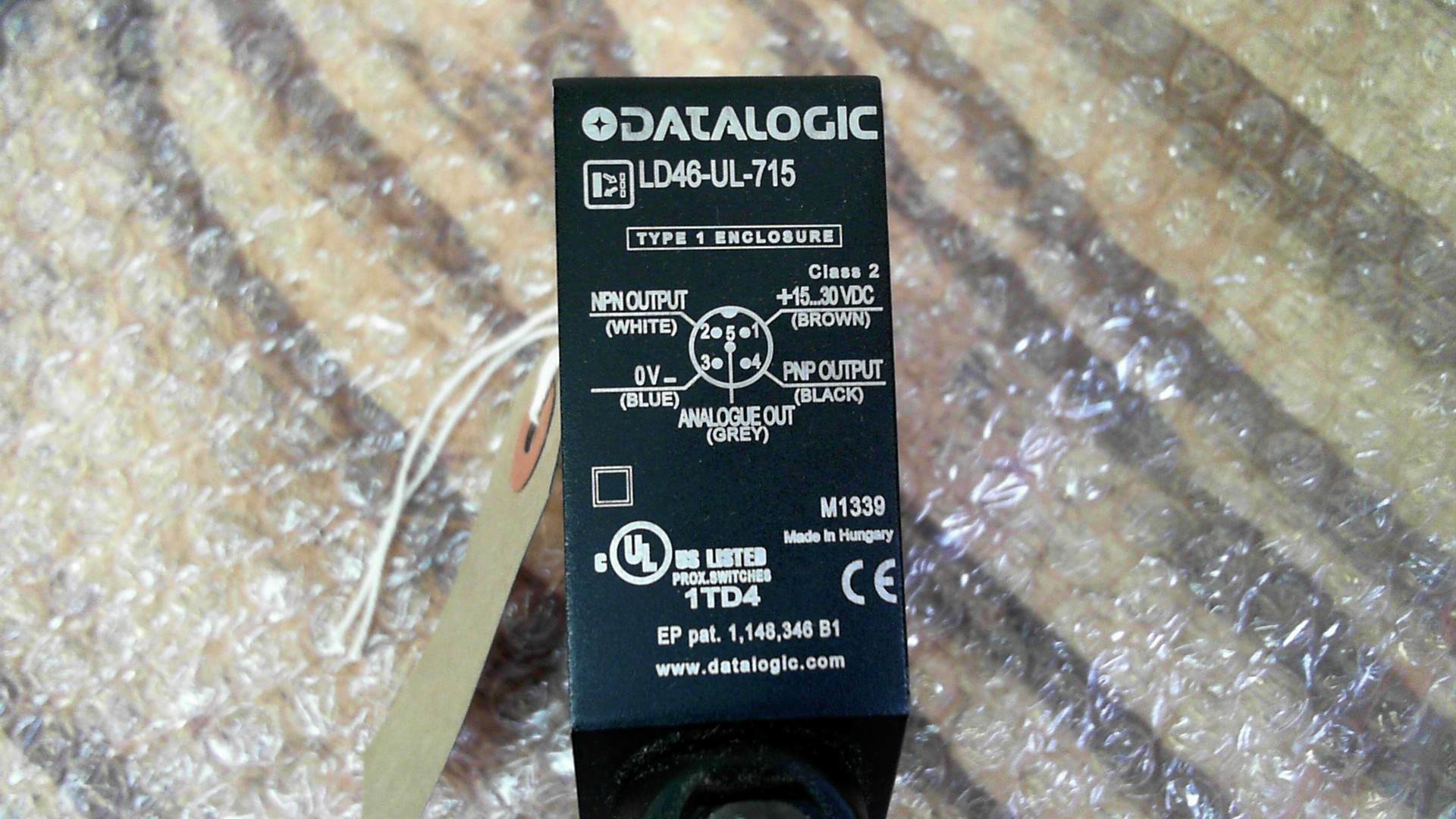 Datalogic LD46-UL-715 Sensor