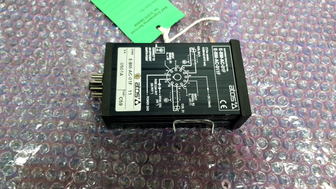 Atos E-BM-AC-01F Electronic Regulator