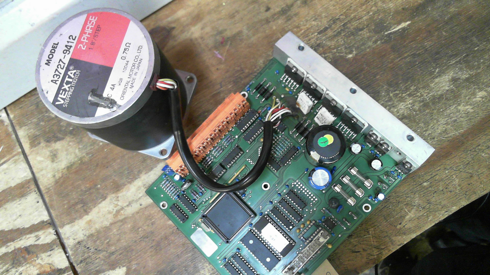 Vexta A372-9412 Stepper Motor & PCB