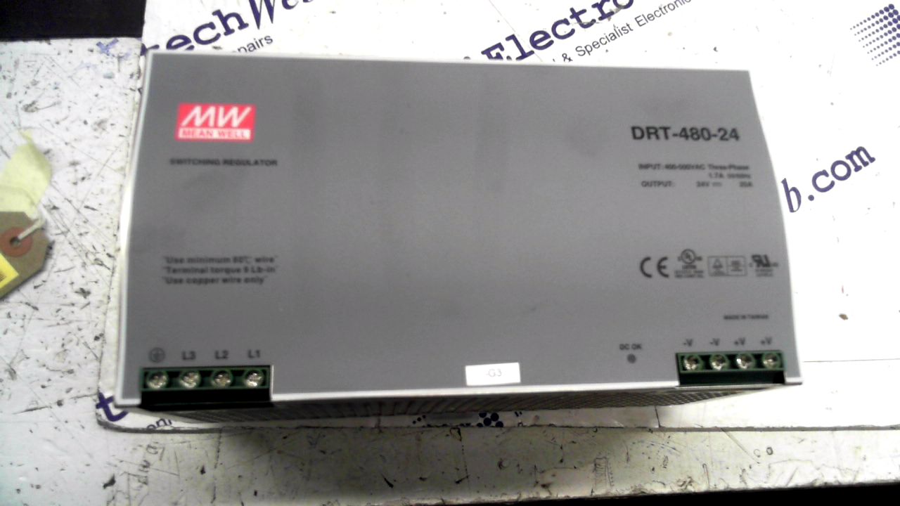Mean Well DRT-480-24 Power Supply