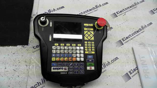 Sepro S900-II Control Panel