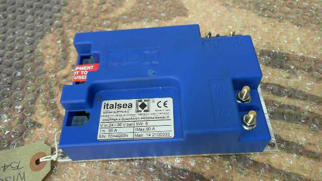 Italsea 7CH4Q 4 Quadrant DC Speed Controller