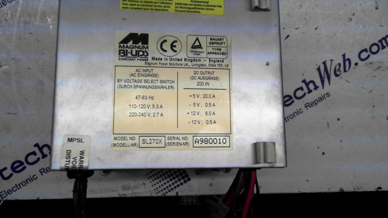 Magnum SL270X Power Supply