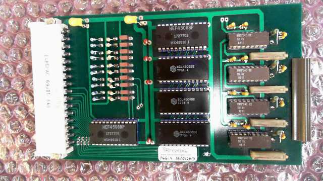 BOSCH Hesser 6032 105.46 Control Card