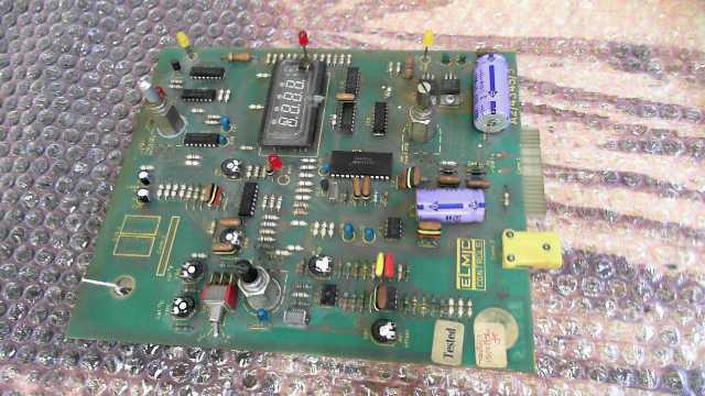 Elmic Controls A2/4345/3 Oven Operator Panel