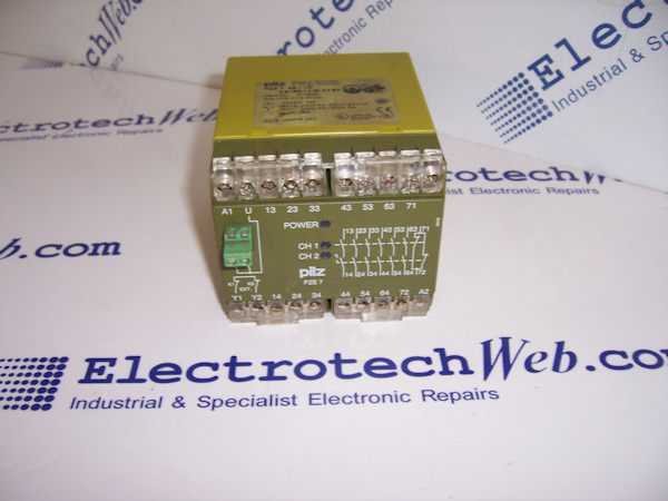 Pilz PZE 7 6S/10 Safety Relay