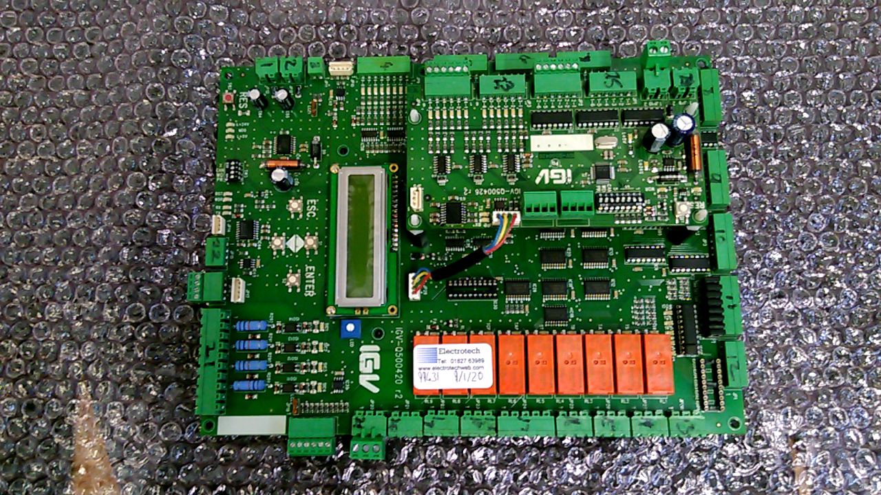 IGV Q500420 Microprocessor Card