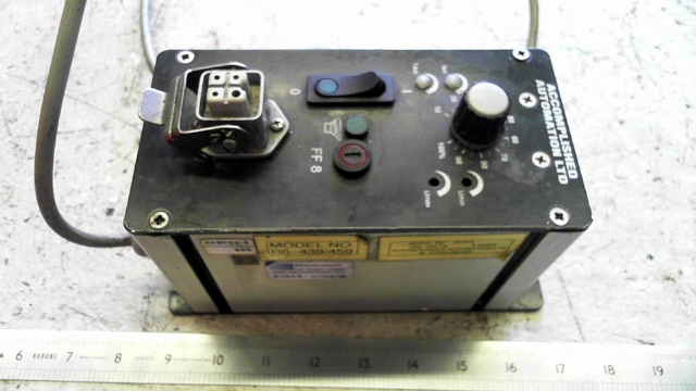 Accomplished Automation R6-439/459 Vibration Control