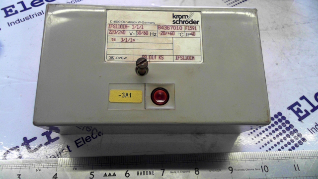 Krom Schroder IFS110IM-3/1/1 Burner Control Unit