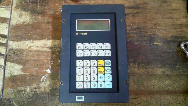 ESA VT-420 Operator Panel