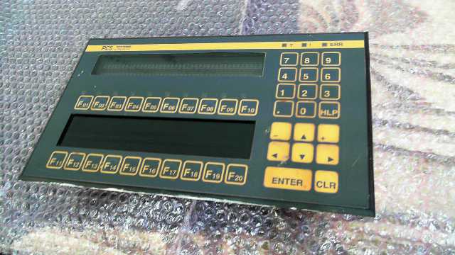 Systeme Lauer PCS200FZ Operator Interface