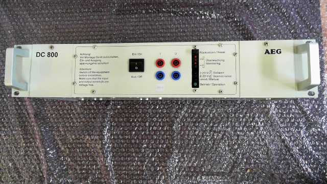 AEG DC800 Converter
