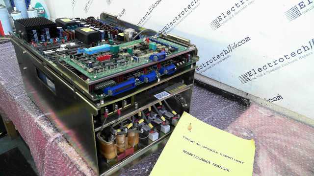 Fanuc A06B-6044-H008 AC Spindle Servo Unit