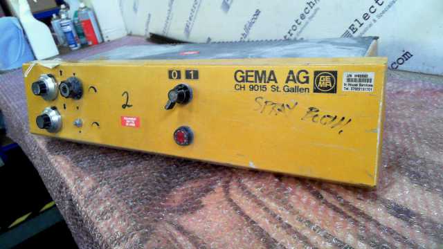 Gema AG TPA 19 Speed Controller
