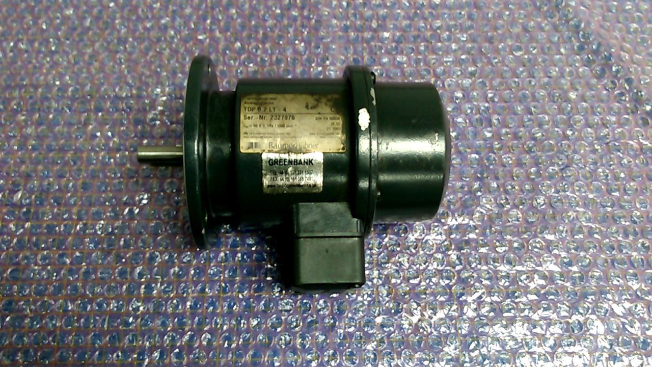 Hubner TDP 0.,2LT-4 dc Tachogenerator