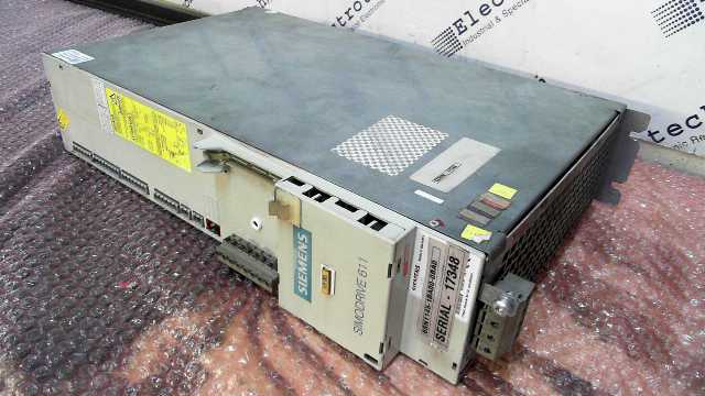 Siemens 6SN1145-1BA00-0BA0 Power Supply Module
