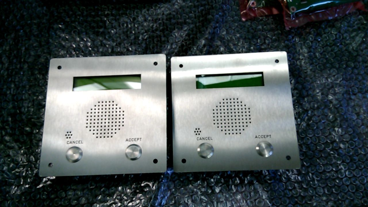 Electrotech L7518 LCD Display Unit with Intercom