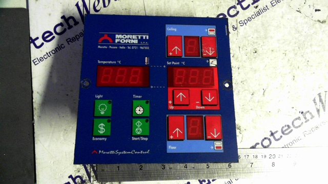 Moretti System Control 768000B0 Control Board