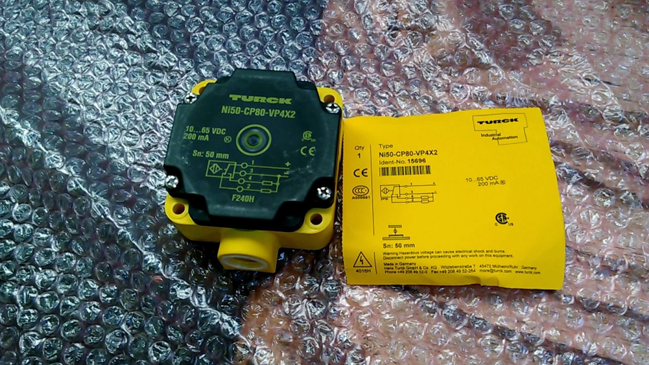 Turck NI50/CP80/VP4X2 Proximity Sensor