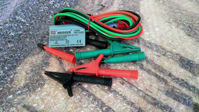 Megger 1001-883 3 Wire Test Lead Set