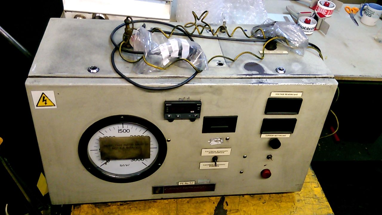 Furnace Instruments 52 Electrical Resistivity Machine
